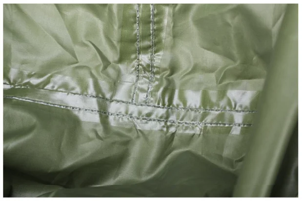 Poncho de Pluie Militaire 3-en-1 Vert – Imperméable Multifonction, Abri de Survie & Tapis de Sol pour Randonnée et Camping – Image 4