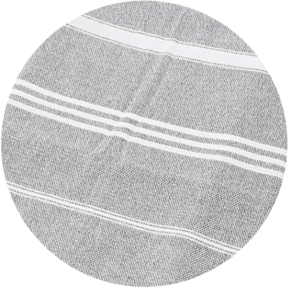 Poncho de Plage Turc en Coton Gris – Robe de Change de Surf, Anti-Sable et Séchage Rapide