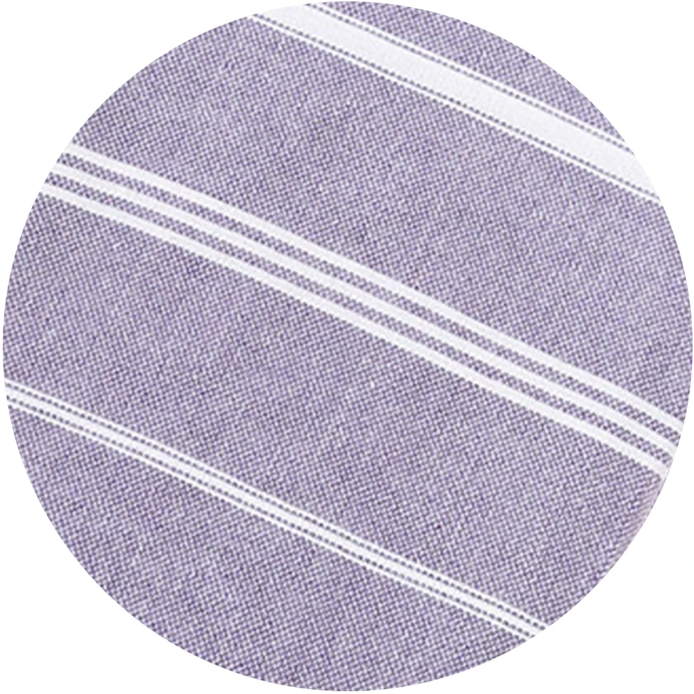 Poncho de Plage Turc en Coton Violet – Robe de Change de Surf, Anti-Sable et Séchage Rapide