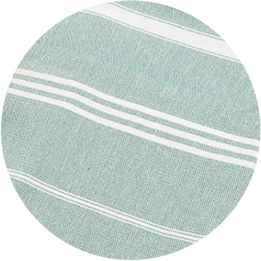 Poncho de Plage Turc en Coton Vert – Robe de Change de Surf, Anti-Sable et Séchage Rapide