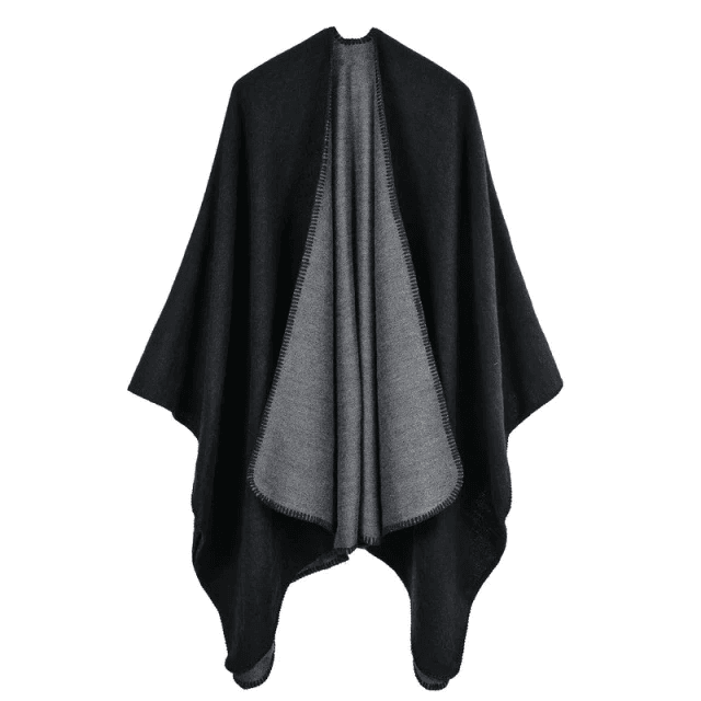 poncho chaleur hiver