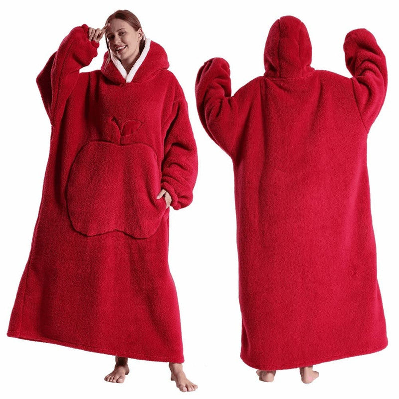 douce couverture poncho