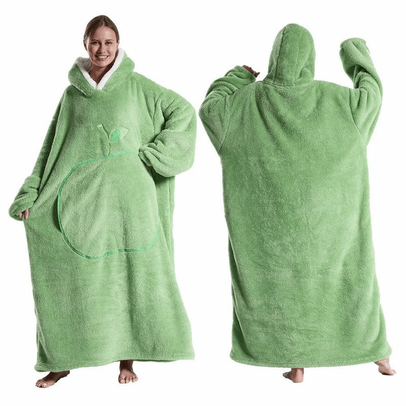 poncho capuche douillet