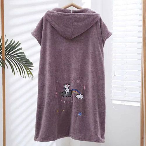 peignoir en coton