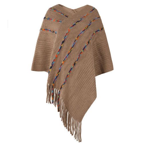 poncho élégant