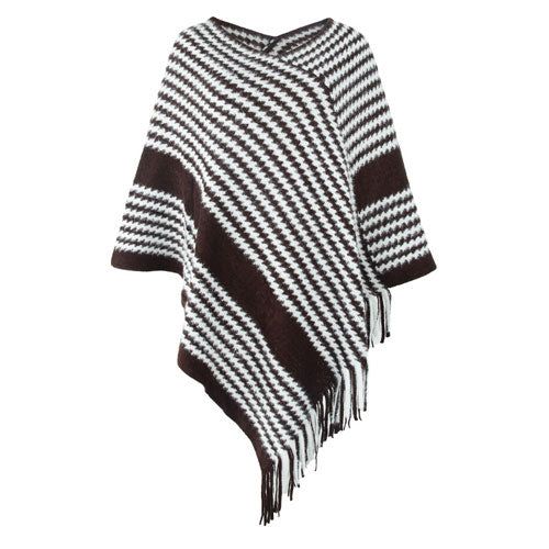 tendance poncho neutre