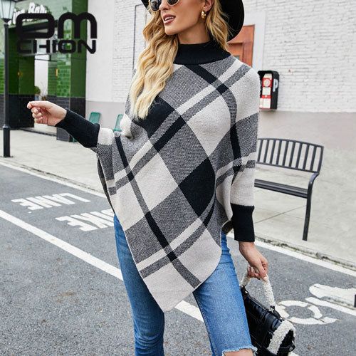 poncho col ajusté