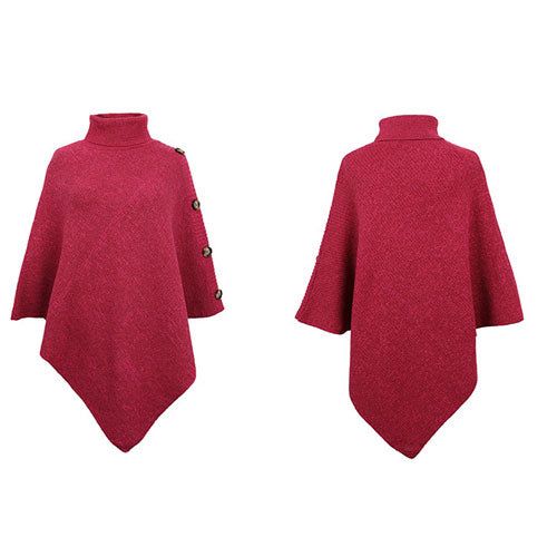 poncho d'hiver douceur