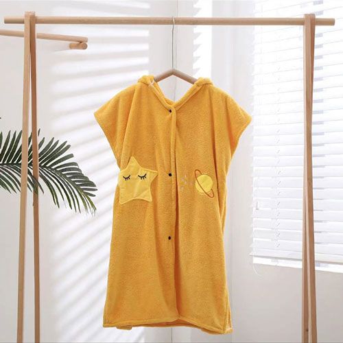 poncho absorbant