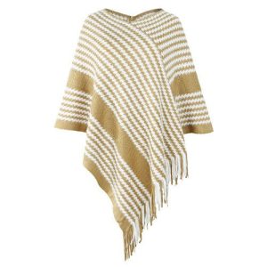 poncho tricot hiver