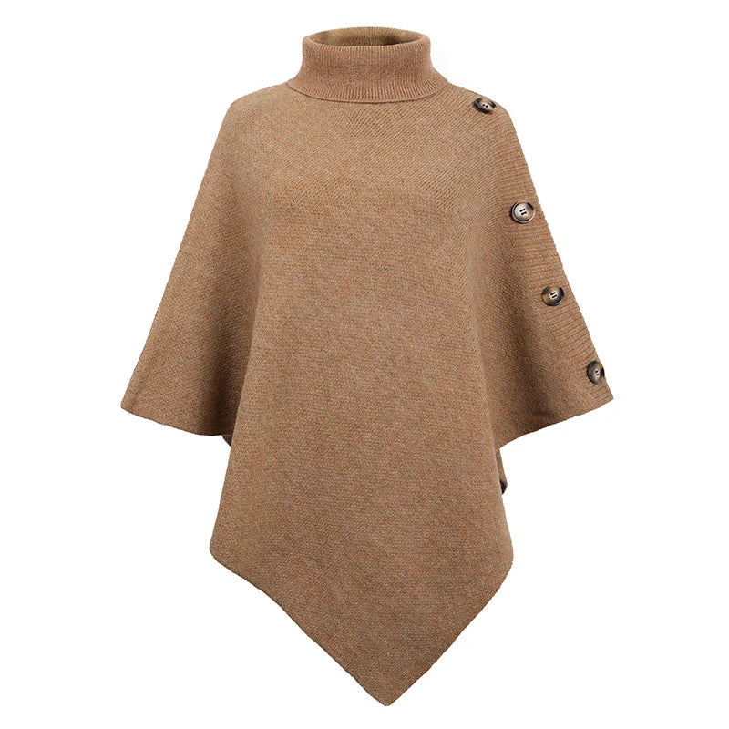 poncho hiver élégant