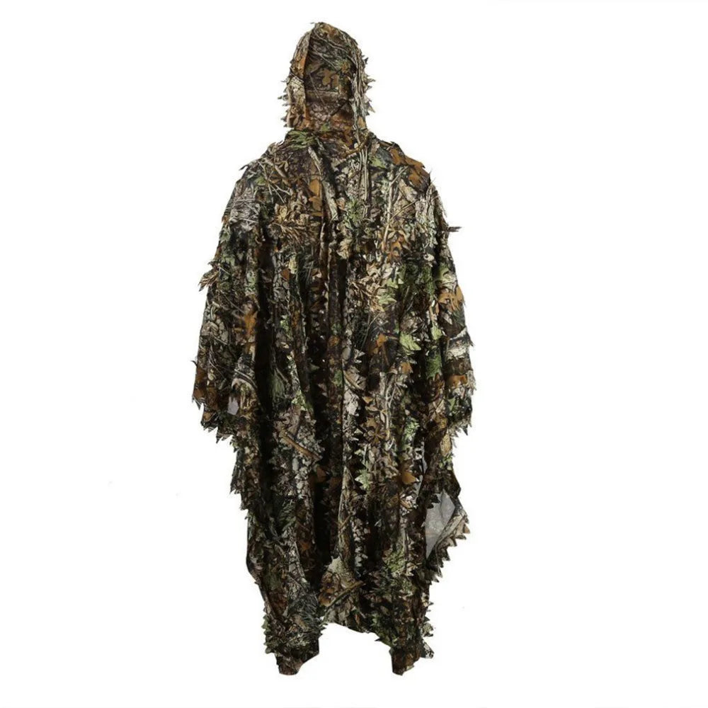 Poncho Ghillie Camouflage Professionnel