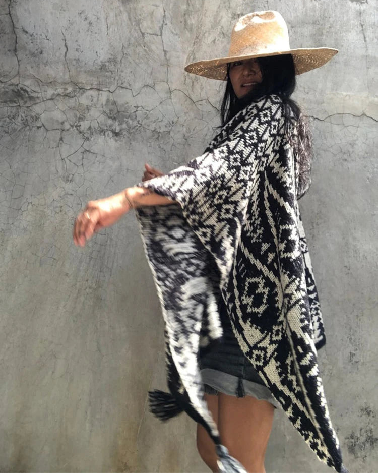 poncho mode tendance