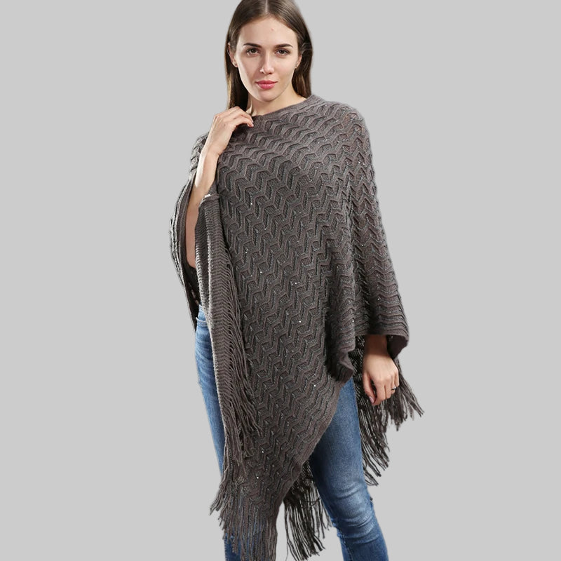 tricot avec paillettes