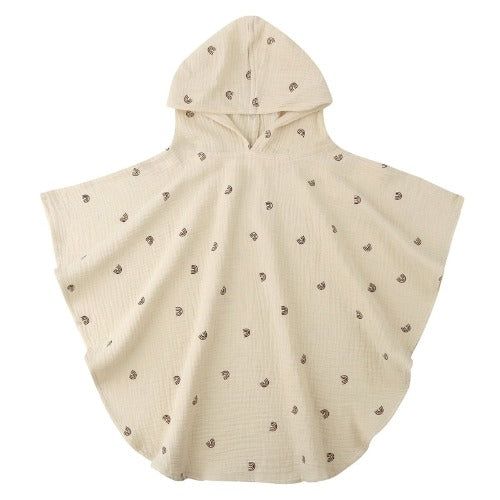 cape bain bébé en coton