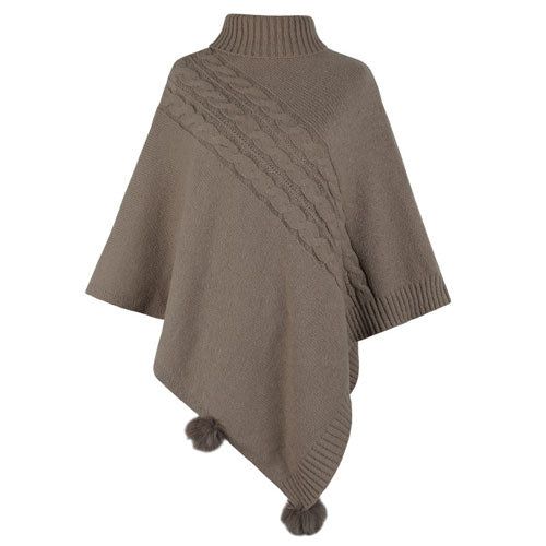 Poncho Long-Femme élégant