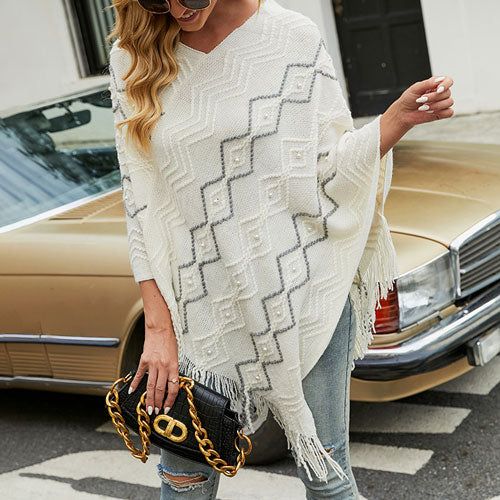 confort poncho femme