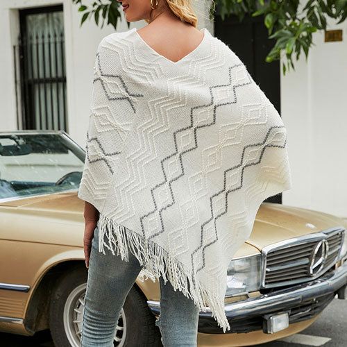 style poncho élégant