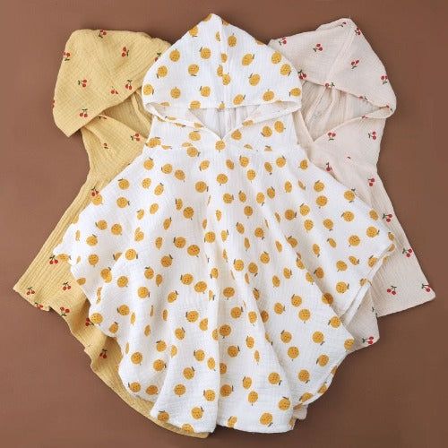 poncho bébé doux et chaud