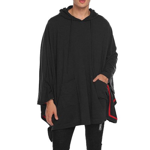 Vêtement poncho capuche