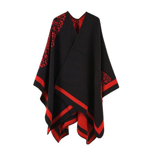Poncho en cachemire