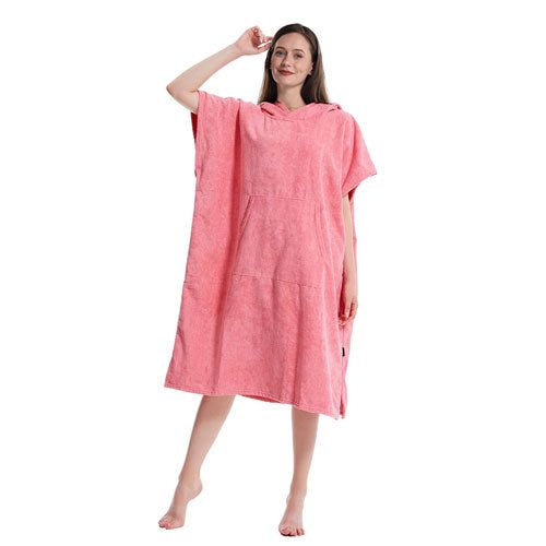Poncho en microfibres
