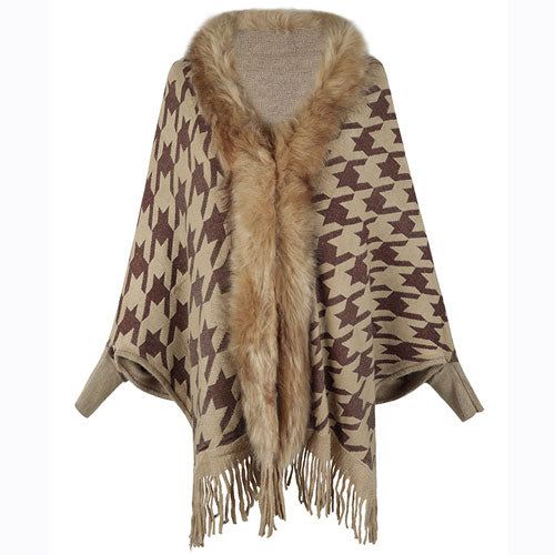 Manteau Poncho Hiver