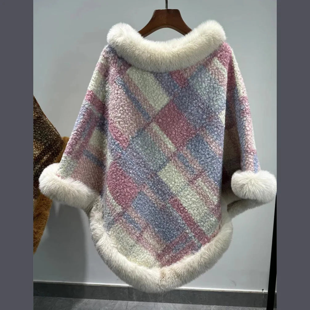Poncho Femme Hiver