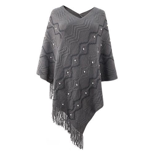 élégant poncho femme