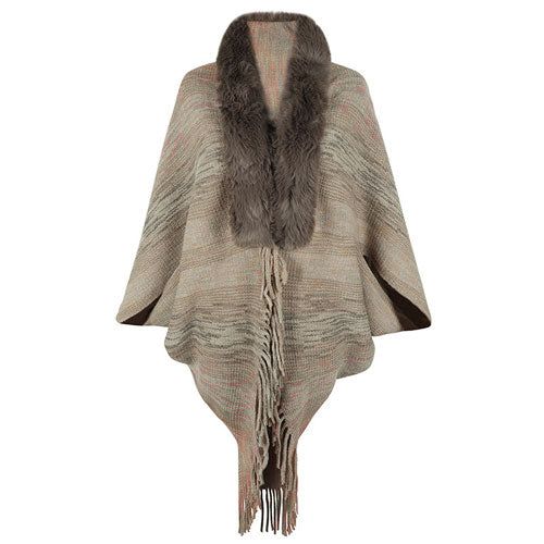 poncho élégant