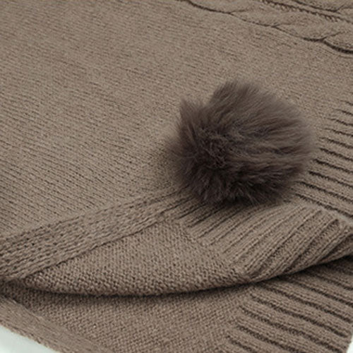 Poncho Long-Femme chic