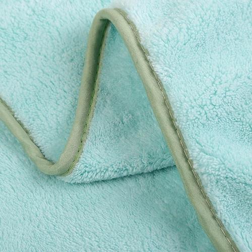 poncho coton velours bébé