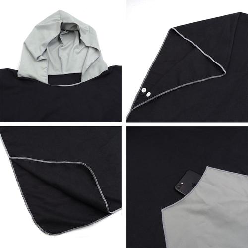 poncho peignoir élégant