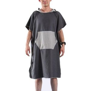 poncho peignoir homme
