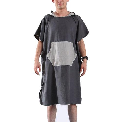 poncho peignoir homme