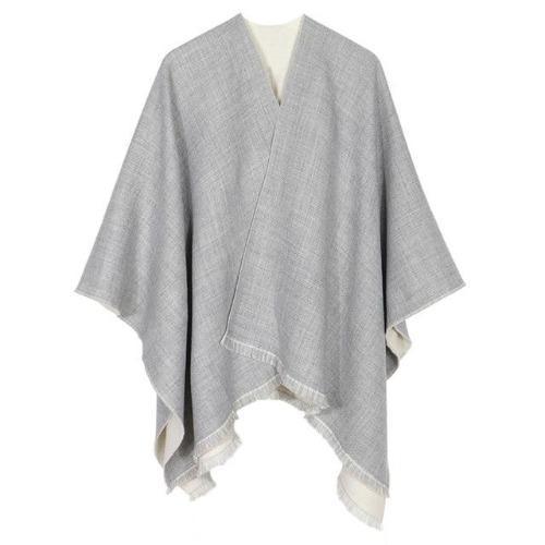 Poncho femme cachemire moderne
