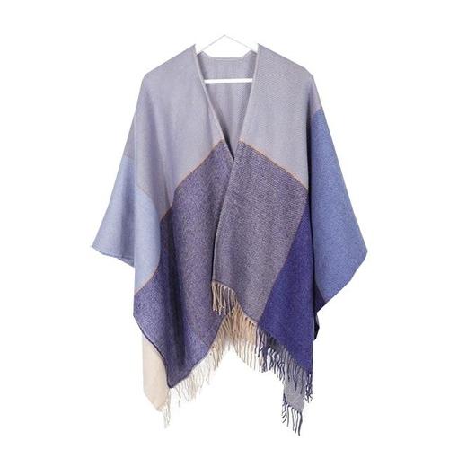 poncho cachemire femme