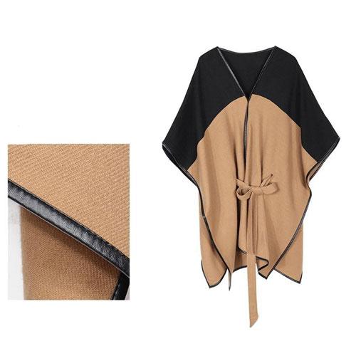 poncho mode hivernale