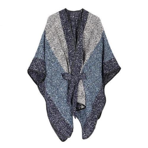 Poncho en cachemire élégant