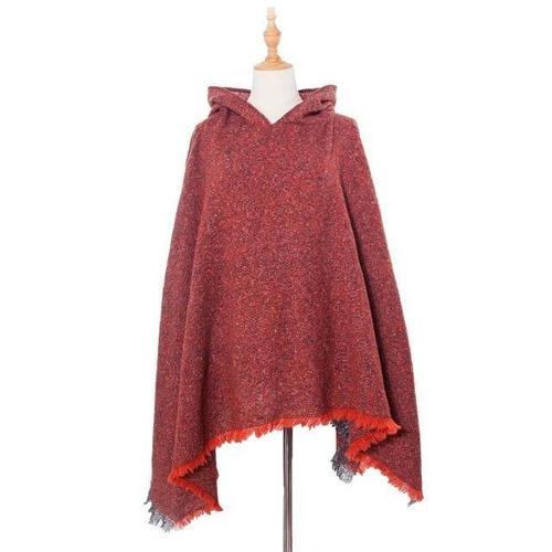 grande taille poncho femme