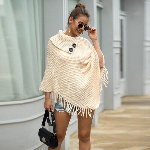 poncho printemps chic