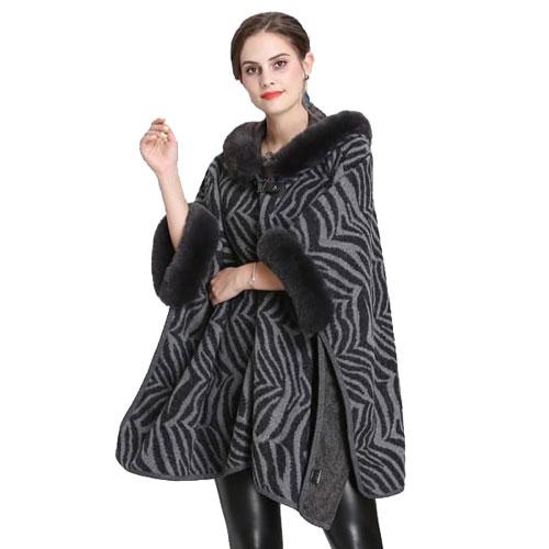 manteau poncho moderne