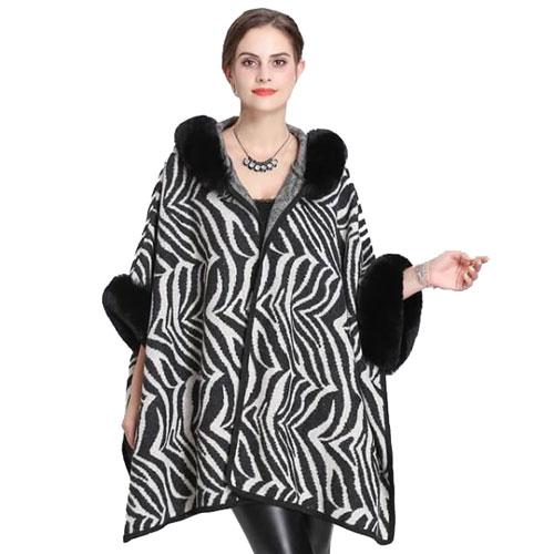 poncho femme pour hiver