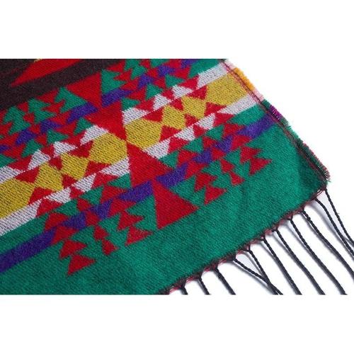 poncho vibrant colors
