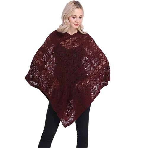 poncho printanier