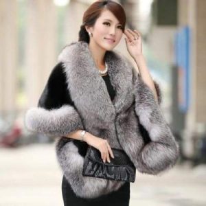 poncho femme luxe