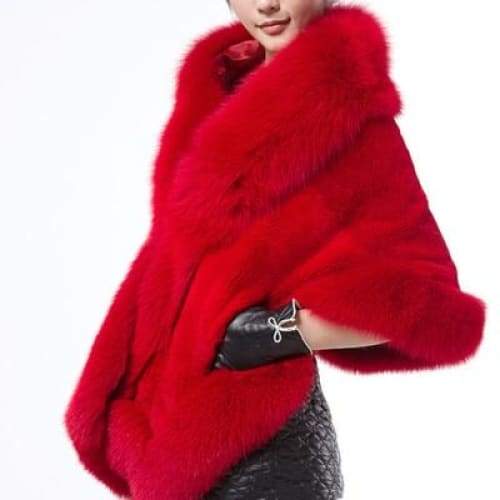 détail poncho élégant