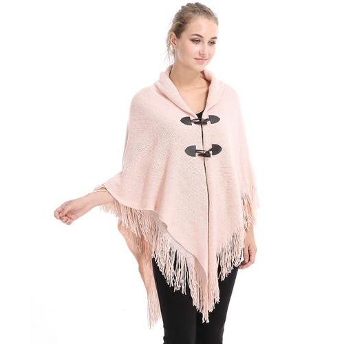 poncho franges modernes