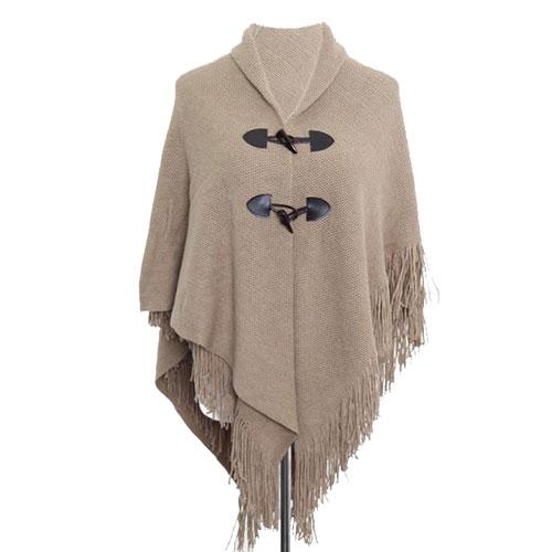 poncho femme hiver