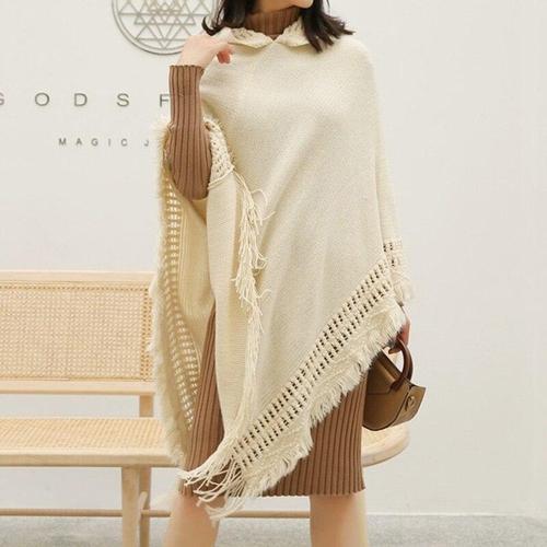 poncho confortable hiver